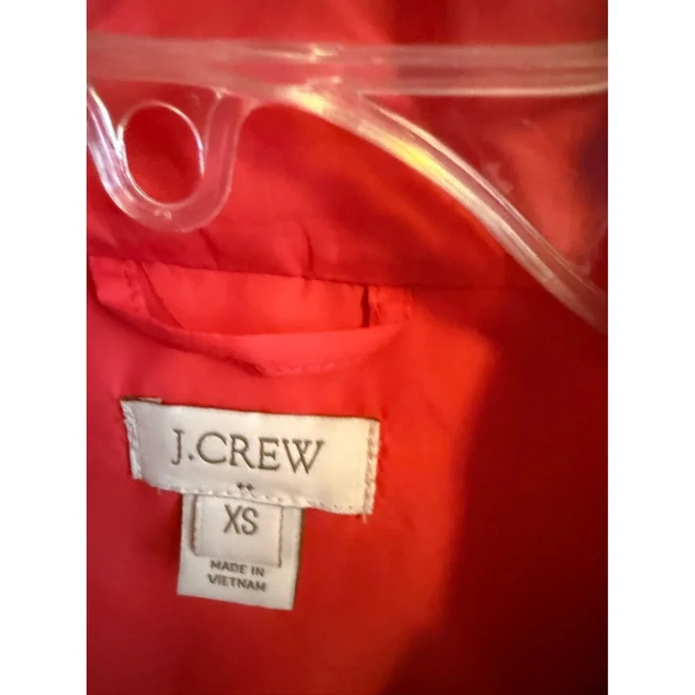 Quilted J. Crew Coral Women's Puffer Vest